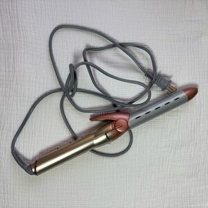 Elegant Rose Gold and Silver Hair Curler